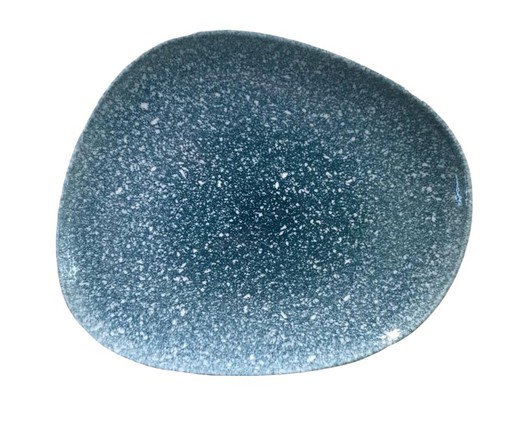 Bandeja / fuente Tango color azul 29x27,5 cm colección Cadaques
