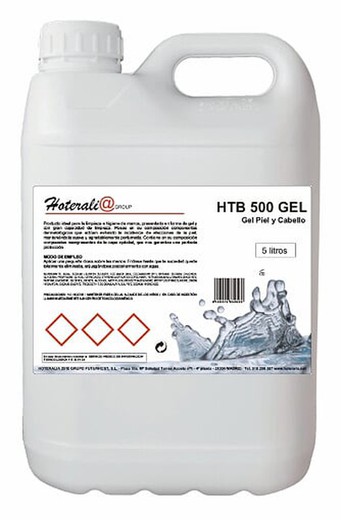 Gel De Manos Htb 500 Grr. 5ltr - Pack 4