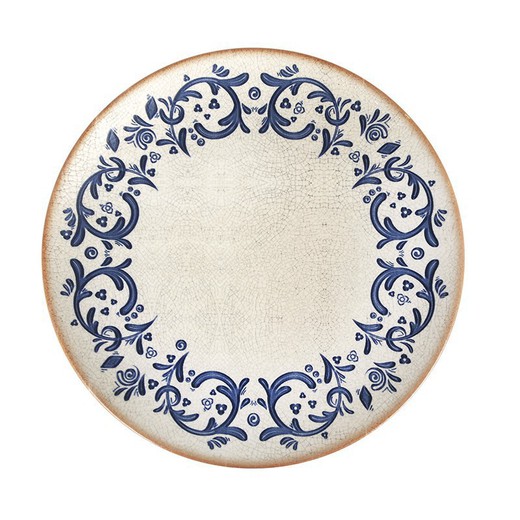 Plato llano de porcelana Ø27 cm colección Laudum