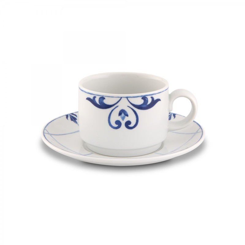Taza Para Desayuno Apilable Royal Porcelain - x unidad. — Volf