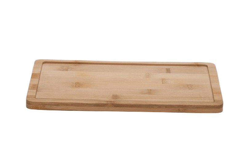 Bandeja bambú rectang. 37,5x28 cm colección Basalt — Equip Vic