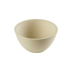Bol hondo de gres cerámico no poroso color crema cm colección Sensitive Natural