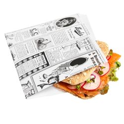 Bolsa Papel Antigrasa Con Apertura 2 Lados