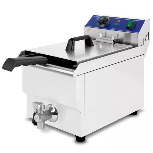 FREIDORA ELECTRICA CON GRIFO 10 ltr.