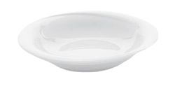Plato hondo de porcelana reforzada color blanco Ø22 cm colección X-Tanbul
