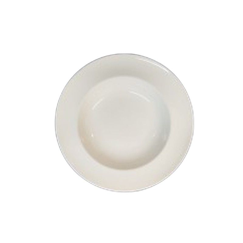 Plato hondo porcelana Fine China color crema O23 cm coleccion Advantage