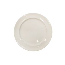 Plato llano porcelana Fine China color crema Ø28 cm colección Advantage