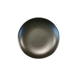 Plato llano postre color negro Ø19 cm colección EO Matte